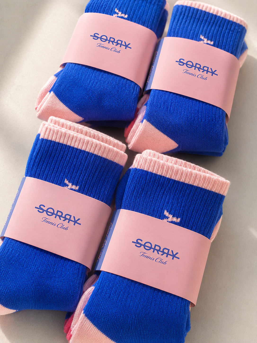 SORRY Tennis Club Socks (2 Pairs)