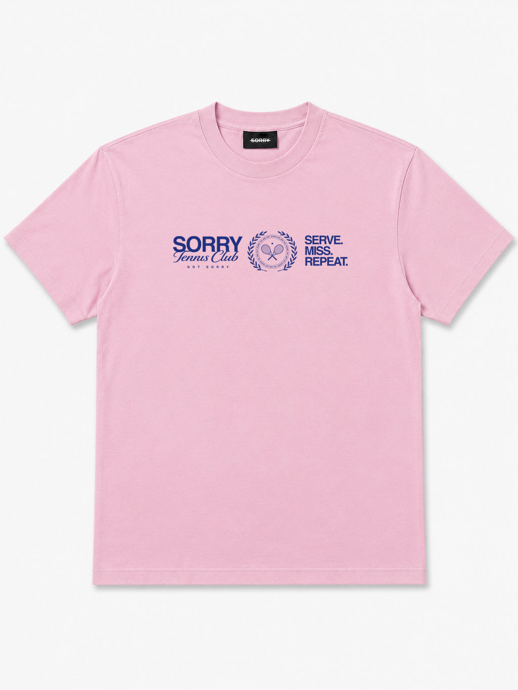 SORRY Tennis Club T-Shirt - Pink