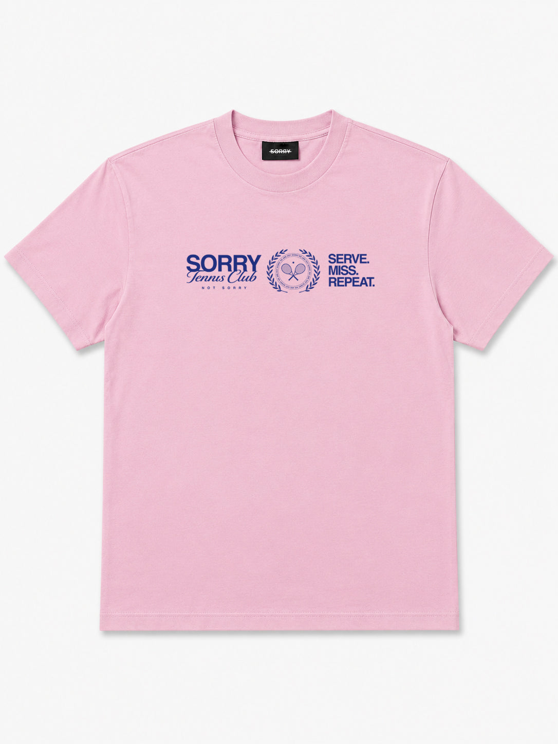 SORRY Tennis Club T-Shirt - Pink