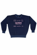 SORRY Tennis Club Sweatshirt - Dark Blue