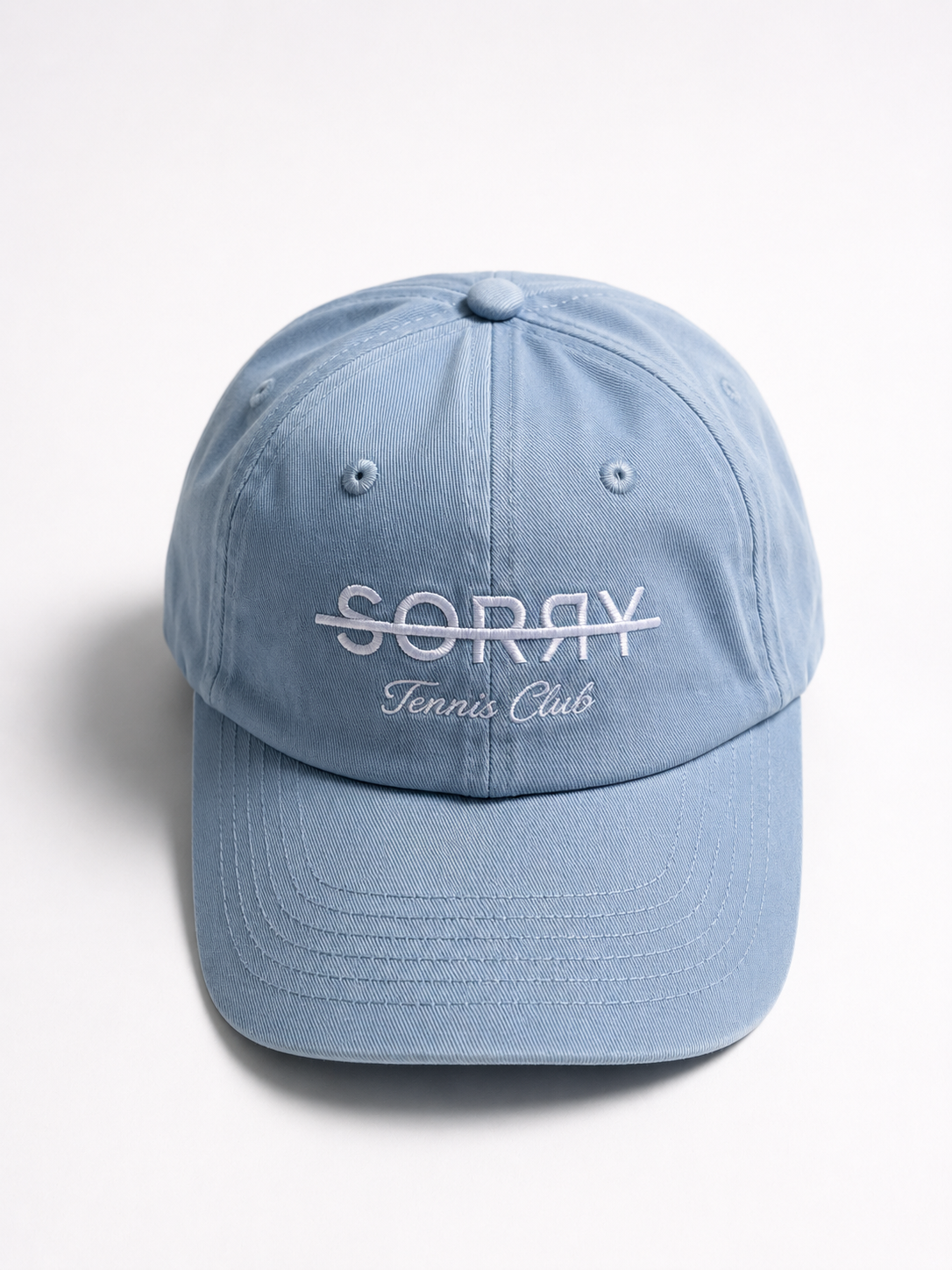 SORRY Tennis Club Hat - Light Blue