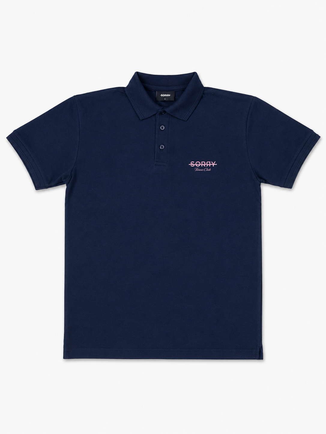 SORRY Tennis Club Polo - Dark Blue