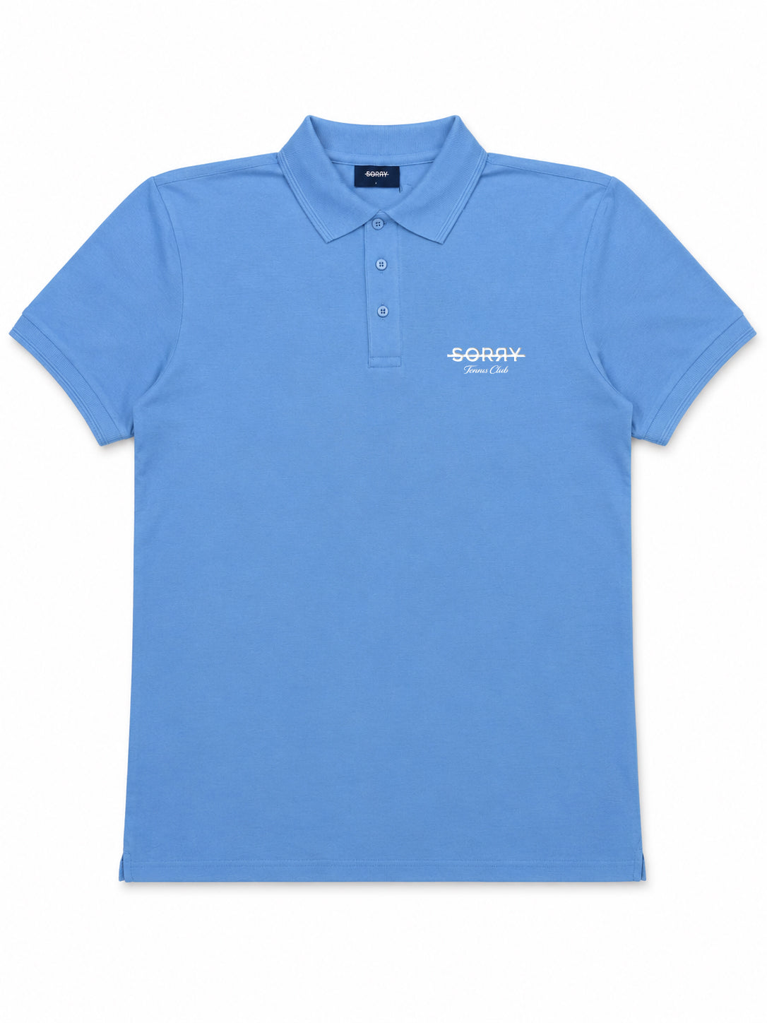 SORRY Tennis Club Polo - Light Blue