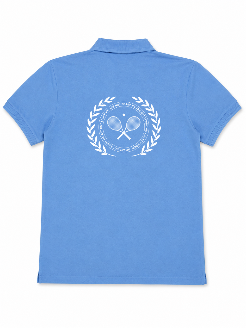 SORRY Tennis Club Polo - Light Blue