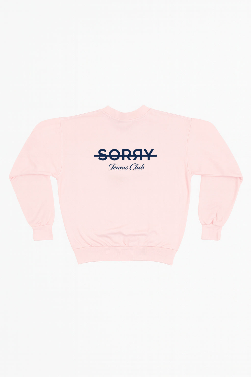 SORRY Tennis Club Sweatshirt - Pink