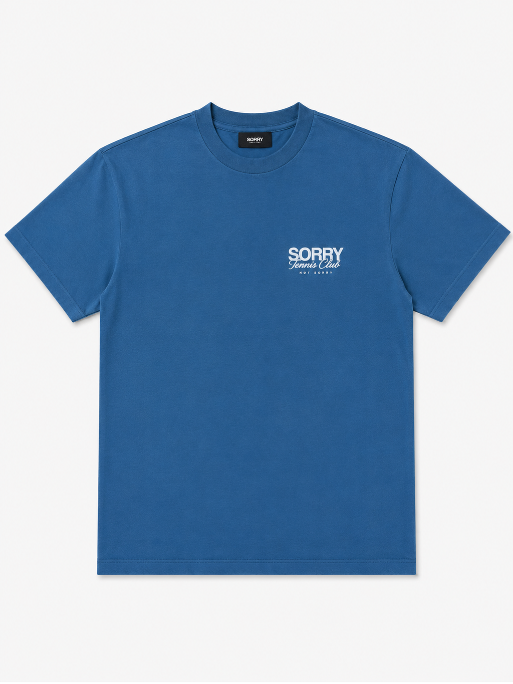 SORRY Tennis Club Oversize T-Shirt - Blue
