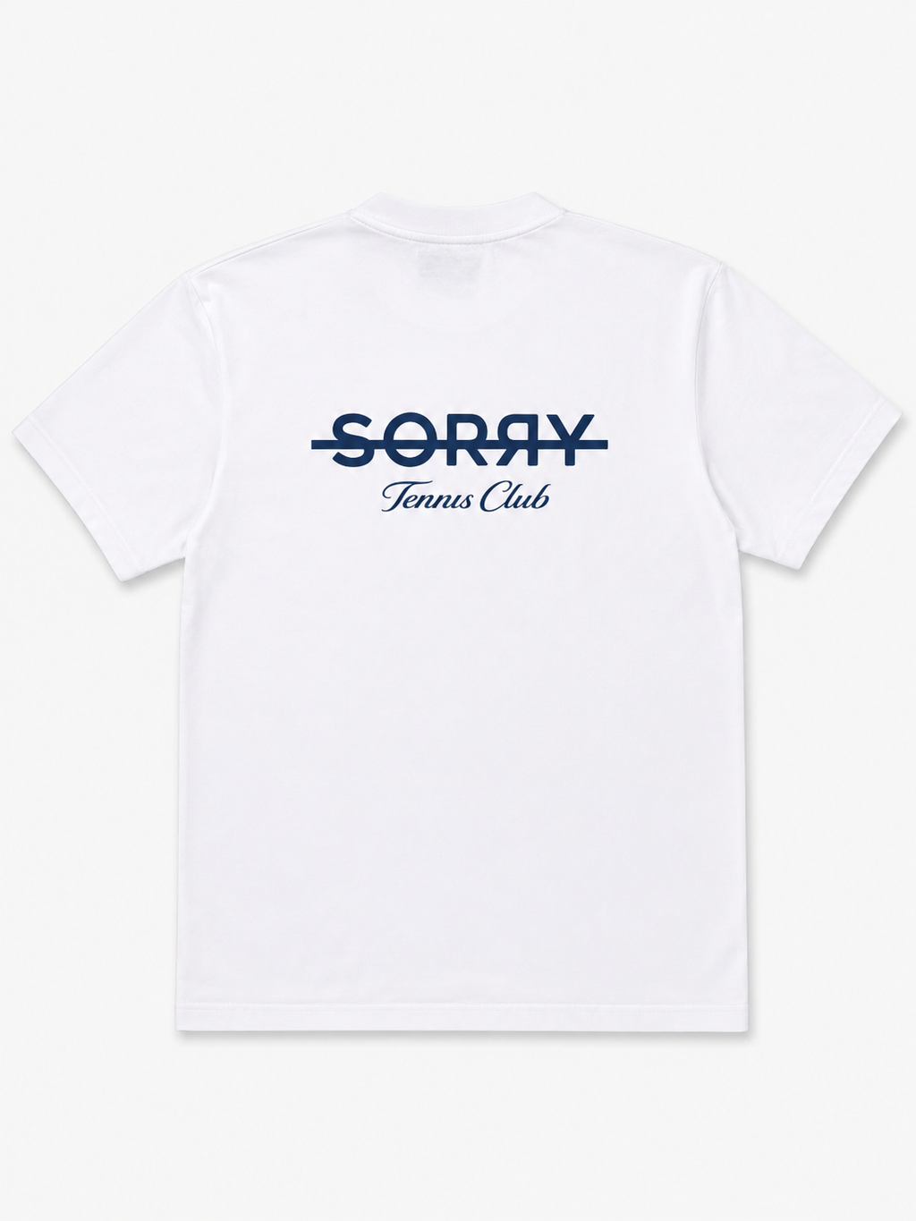 SORRY Tennis Club Oversize T-Shirt - White