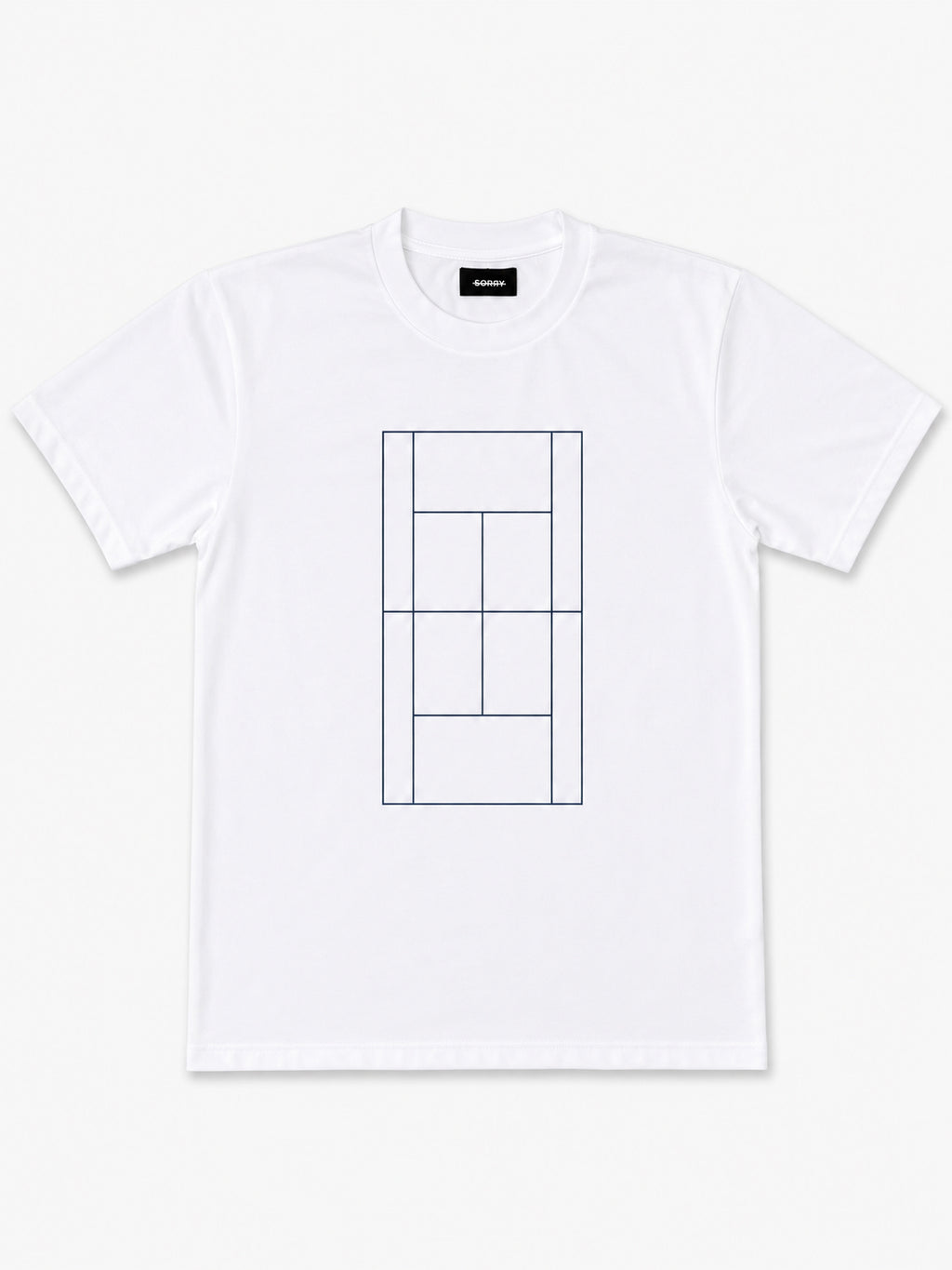SORRY Tennis Club Oversize T-Shirt - White