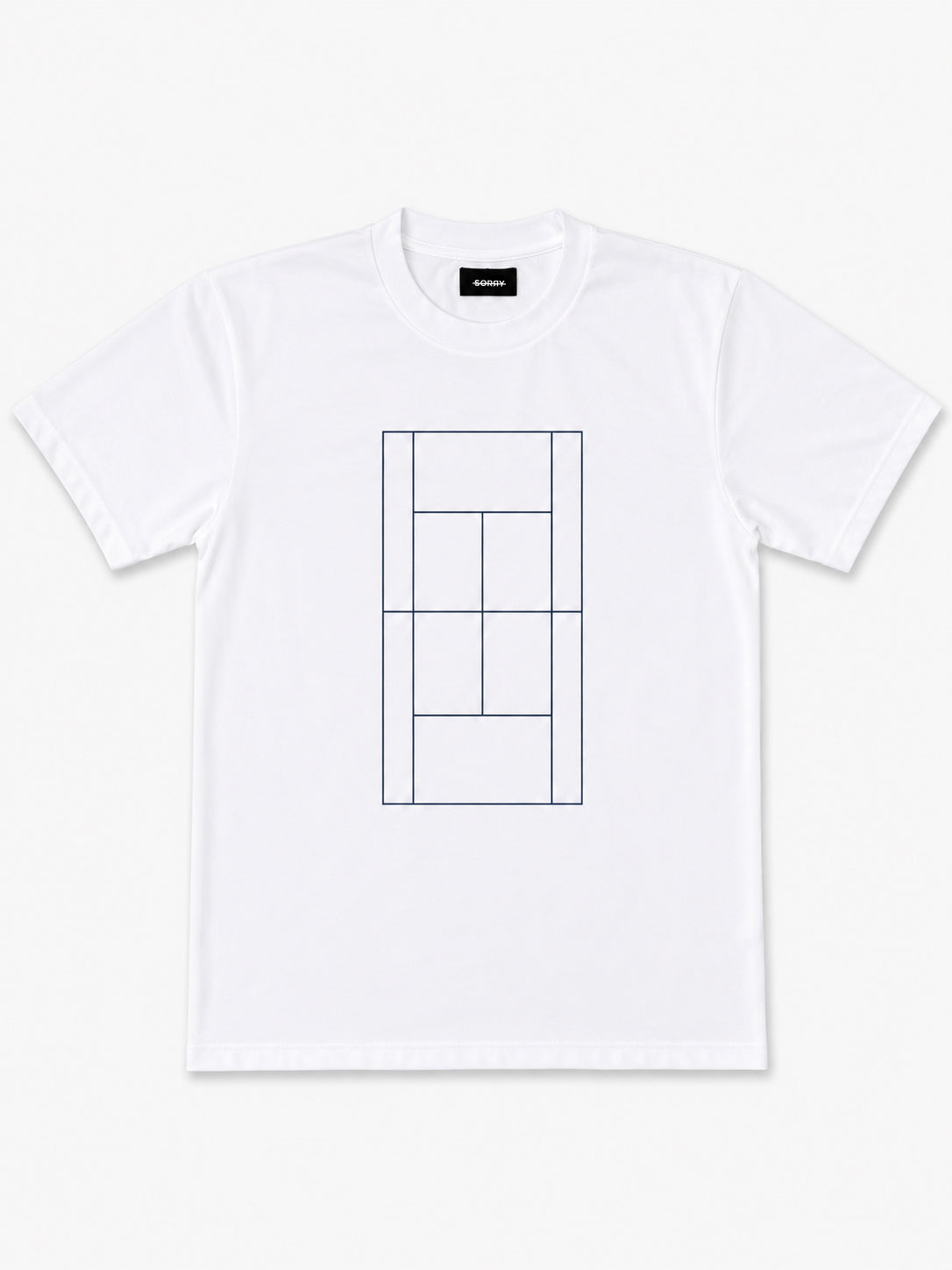 SORRY Tennis Club Oversize T-Shirt - White